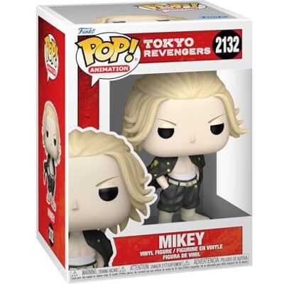 Funko Pop! Animation: Tokyo Revengers Mikey Figura de Vinilo Coleccionable Idea de Regalo Mercancía Oficial Juguetes para niños y Adultos Figura Modelo para coleccionistas y exhibición Funko Pop! Animation: Tokyo Revengers Mikey Figura de Vinilo Coleccionable Idea de Regalo Mercancía Oficial Juguetes para niños y Adultos Figura Modelo para coleccionistas y exhibición
