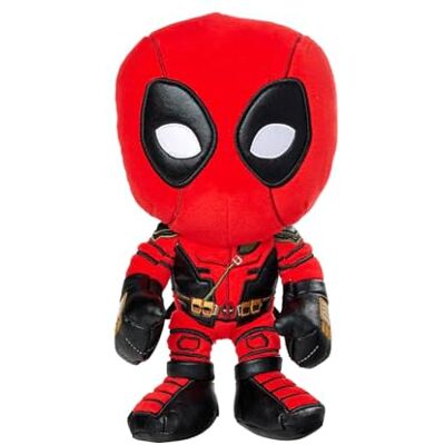 Simba Peluche Deadpool Diseño irreverente y Fiel al Personaje Suave, Decorativo y Coleccionable Óptimo para Fans de Marvel Desde 0 Meses Versión Oficial Marvel () Simba Peluche Deadpool Diseño irreverente y Fiel al Personaje Suave, Decorativo y Coleccionable Óptimo para Fans de Marvel Desde 0 Meses Versión Oficial Marvel ()
