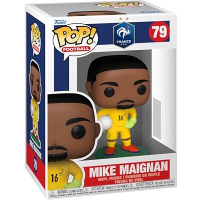 Funko Pop! Football: France Mike Maignan Figura de Vinilo Coleccionable Idea de Regalo Mercancía Oficial Juguetes para niños y Adultos Figura Modelo para coleccionistas y exhibición Funko Pop! Football: France Mike Maignan Figura de Vinilo Coleccionable Idea de Regalo Mercancía Oficial Juguetes para niños y Adultos Figura Modelo para coleccionistas y exhibición