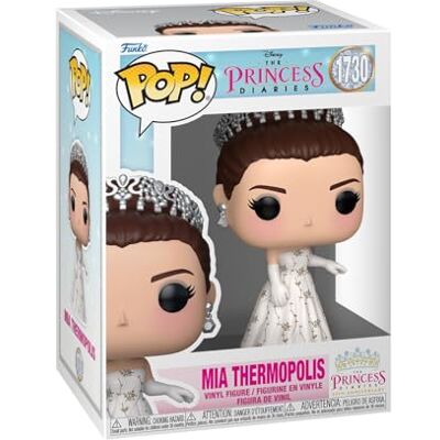 Funko Pop! Disney: The Princess Diaries MIA Thermopolis Coronation Dress Figura de Vinilo Coleccionable Idea de Regalo Mercancía Oficial Juguetes para niños y Adultos Funko Pop! Disney: The Princess Diaries MIA Thermopolis Coronation Dress Figura de Vinilo Coleccionable Idea de Regalo Mercancía Oficial Juguetes para niños y Adultos