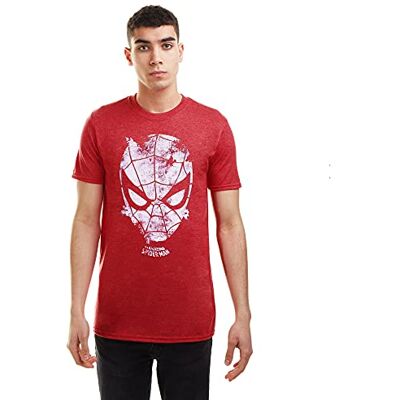 Marvel T-Shirt Webhead HEATHER RED S Marvel T-Shirt Webhead HEATHER RED S