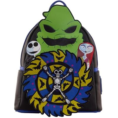 Funko Loungefly Disney The Nightmare Before Christmas 30th Backpack Exclusiva Amazon Bolso Coleccionable Idea de Regalo- Mercancia Oficial para Chicos, Chicas Hombres y Mujeres Movies Fans Funko Loungefly Disney The Nightmare Before Christmas 30th Backpack Exclusiva Amazon Bolso Coleccionable Idea de Regalo- Mercancia Oficial para Chicos, Chicas Hombres y Mujeres Movies Fans