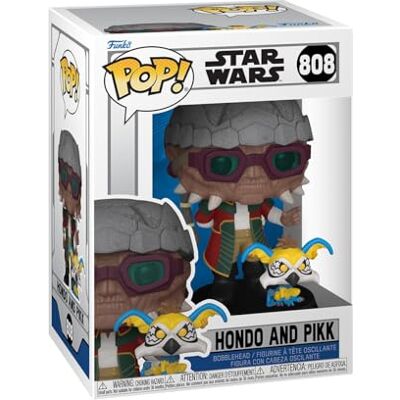 Funko Pop! & Buddy: Star Wars Clone Wars Hondo Ohnaka & Pikk Star Wars: Clone Wars Figura de Vinilo Coleccionable Idea de Regalo Mercancia Oficial Juguetes para Niños y Adultos Funko Pop! & Buddy: Star Wars Clone Wars Hondo Ohnaka & Pikk Star Wars: Clone Wars Figura de Vinilo Coleccionable Idea de Regalo Mercancia Oficial Juguetes para Niños y Adultos