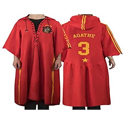 Cinereplicas Harry Potter Capa Túnica de Quidditch Gryffindor L Para personalizar Licencia Oficial Cinereplicas Harry Potter Capa Túnica de Quidditch Gryffindor L Para personalizar Licencia Oficial