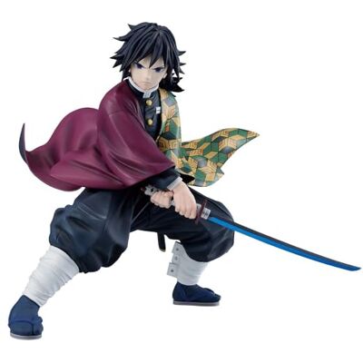 Ichibansho Figura de Accion Giyu Tomioka Demon Slayer: Kimetsu No Yaiba 19cm Multicolor Figura Coleccionable Ideal para los Fanaticos del Anime. Ichibansho Figura de Accion Giyu Tomioka Demon Slayer: Kimetsu No Yaiba 19cm Multicolor Figura Coleccionable Ideal para los Fanaticos del Anime.