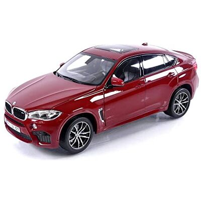 Norev 1:18 BMW X6 M 2015-Modelo Coleccionable Rojo metálico, Multicolor Norev 1:18 BMW X6 M 2015-Modelo Coleccionable Rojo metálico, Multicolor