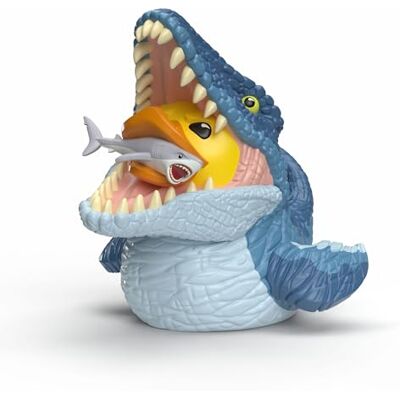 TUBBZ XL: Jurassic Park Mosasaurus Figura Gigante Coleccionable de Pato de Goma Disfrazado TUBBZ XL: Jurassic Park Mosasaurus Figura Gigante Coleccionable de Pato de Goma Disfrazado