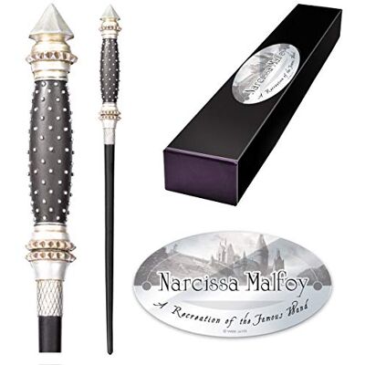 The Noble Collection Varita de Personaje de Narcissa Malfoy. Colección Harry Potter Noble. The Noble Collection Varita de Personaje de Narcissa Malfoy. Colección Harry Potter Noble.