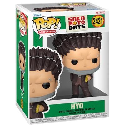 Funko Pop! Animation: Sakamoto Days Hyo Figura de Vinilo Coleccionable Idea de Regalo Mercancía Oficial Juguetes para niños y Adultos Figura Modelo para coleccionistas y exhibición Funko Pop! Animation: Sakamoto Days Hyo Figura de Vinilo Coleccionable Idea de Regalo Mercancía Oficial Juguetes para niños y Adultos Figura Modelo para coleccionistas y exhibición