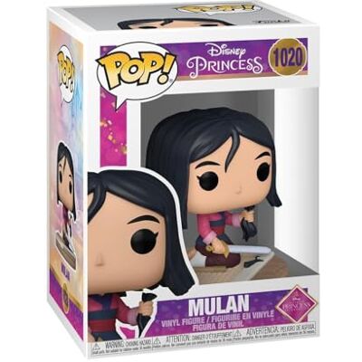Funko POP! Disney: Ultimate Princess Mulan Disney Princesses Princesas Disney Figura de Vinilo Coleccionable Idea de Regalo Mercancia Oficial Juguetes para Niños y Adultos Funko POP! Disney: Ultimate Princess Mulan Disney Princesses Princesas Disney Figura de Vinilo Coleccionable Idea de Regalo Mercancia Oficial Juguetes para Niños y Adultos