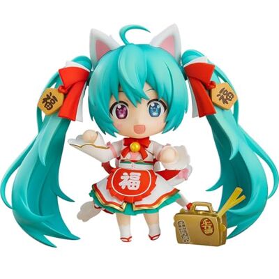 Good Smile Company Hatsune Miku Maneki Miku Version Figura 10 cm nendoroid re-Run Good Smile Company Hatsune Miku Maneki Miku Version Figura 10 cm nendoroid re-Run
