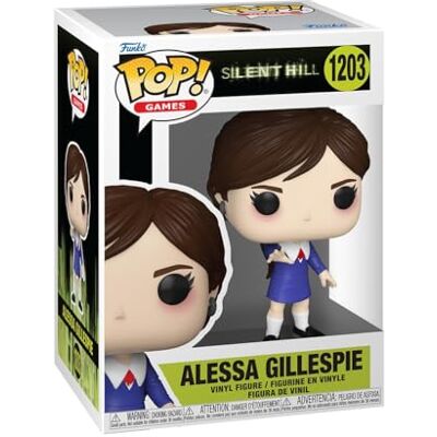 Funko Pop! Games: Silent Hill Alessa Gillespie Figura de Vinilo Coleccionable Idea de Regalo Mercancía Oficial Juguetes para niños y Adultos Figura Modelo para coleccionistas y exhibición Funko Pop! Games: Silent Hill Alessa Gillespie Figura de Vinilo Coleccionable Idea de Regalo Mercancía Oficial Juguetes para niños y Adultos Figura Modelo para coleccionistas y exhibición