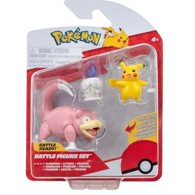Pokémon - Figura de 3 pak, Multicolor (Jazwares ) Pokémon - Figura de 3 pak, Multicolor (Jazwares )
