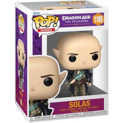 Funko Pop! Games: Dragon Age Solas Figura de Vinilo Coleccionable Idea de Regalo Mercancía Oficial Juguetes para niños y Adultos Figura Modelo para coleccionistas y exhibición Funko Pop! Games: Dragon Age Solas Figura de Vinilo Coleccionable Idea de Regalo Mercancía Oficial Juguetes para niños y Adultos Figura Modelo para coleccionistas y exhibición