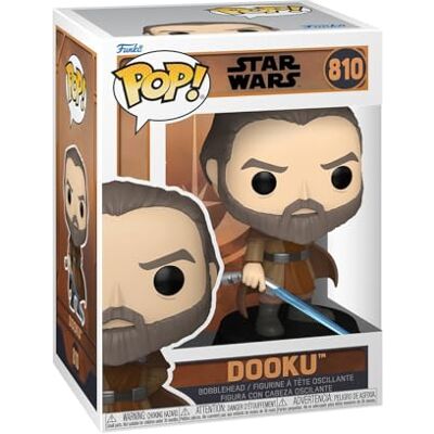 Funko Pop! Star Wars: Tales of The Jedi Count Dooku Figura de Vinilo Coleccionable Idea de Regalo Mercancia Oficial Juguetes para Niños y Adultos Muñeco para Coleccionistas Funko Pop! Star Wars: Tales of The Jedi Count Dooku Figura de Vinilo Coleccionable Idea de Regalo Mercancia Oficial Juguetes para Niños y Adultos Muñeco para Coleccionistas