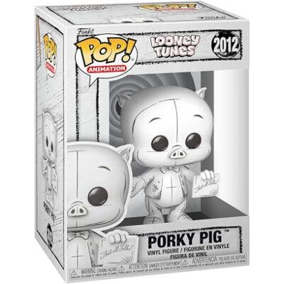 Funko Pop! Animation: Looney Tunes Porky Pig Figura de Vinilo Coleccionable Idea de Regalo Mercancía Oficial Juguetes para niños y Adultos Figura Modelo para coleccionistas y exhibición Funko Pop! Animation: Looney Tunes Porky Pig Figura de Vinilo Coleccionable Idea de Regalo Mercancía Oficial Juguetes para niños y Adultos Figura Modelo para coleccionistas y exhibición
