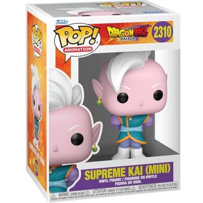 Funko Pop! Animation: Dragon Ball Daima Supreme Kai (Mini) Figura de Vinilo Coleccionable Idea de Regalo Mercancía Oficial Juguetes para niños y Adultos Figura Modelo para coleccionistas Funko Pop! Animation: Dragon Ball Daima Supreme Kai (Mini) Figura de Vinilo Coleccionable Idea de Regalo Mercancía Oficial Juguetes para niños y Adultos Figura Modelo para coleccionistas