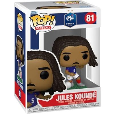 Funko Pop! Football: France Jules Kounde Figura de Vinilo Coleccionable Idea de Regalo Mercancía Oficial Juguetes para niños y Adultos Figura Modelo para coleccionistas y exhibición Funko Pop! Football: France Jules Kounde Figura de Vinilo Coleccionable Idea de Regalo Mercancía Oficial Juguetes para niños y Adultos Figura Modelo para coleccionistas y exhibición