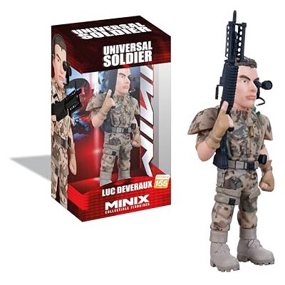 MINIX Movies #155 Universal Soldier Luc Deveraux Figura Coleccionable de 12 cm MINIX Movies #155 Universal Soldier Luc Deveraux Figura Coleccionable de 12 cm
