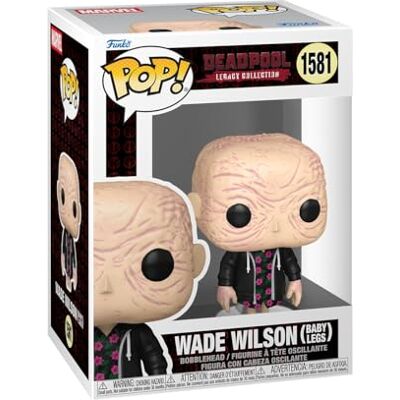 Funko Pop! Marvel: Deadpool Wade Wilson with Baby Legs Figura de Vinilo Coleccionable Idea de Regalo Mercancía Oficial Juguetes para niños y Adultos Figura Modelo para coleccionistas Funko Pop! Marvel: Deadpool Wade Wilson with Baby Legs Figura de Vinilo Coleccionable Idea de Regalo Mercancía Oficial Juguetes para niños y Adultos Figura Modelo para coleccionistas
