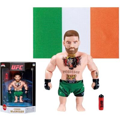 Bizak UFC Leyendas Figura Articulada de Conor Mcgregor de 11,5 cm con Accesorios, Colección Oficial MMA, +8 años, (64119016-01) Bizak UFC Leyendas Figura Articulada de Conor Mcgregor de 11,5 cm con Accesorios, Colección Oficial MMA, +8 años, (64119016-01)