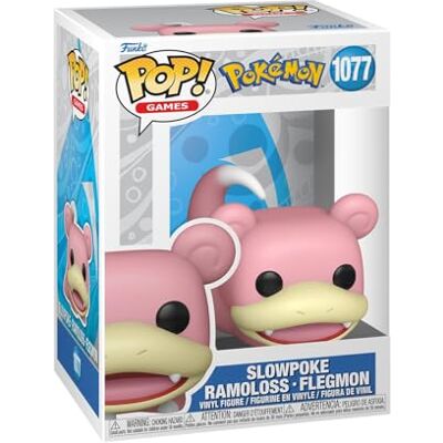 Funko Pop! Games: Pokemon Slowpoke Figura de Vinilo Coleccionable Idea de Regalo Mercancia Oficial Juguetes para Niños y Adultos Video Games Fans Muñeco para Coleccionistas Funko Pop! Games: Pokemon Slowpoke Figura de Vinilo Coleccionable Idea de Regalo Mercancia Oficial Juguetes para Niños y Adultos Video Games Fans Muñeco para Coleccionistas