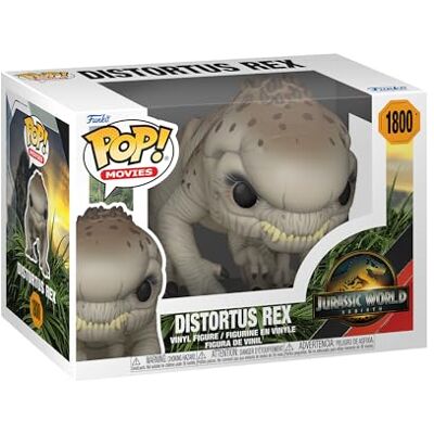 Funko Pop! Movies: Jurassic World: Rebirth Distortus Rex Figura de Vinilo Coleccionable Idea de Regalo Mercancia Oficial Juguetes para Niños y Adultos Movies Fans Funko Pop! Movies: Jurassic World: Rebirth Distortus Rex Figura de Vinilo Coleccionable Idea de Regalo Mercancia Oficial Juguetes para Niños y Adultos Movies Fans