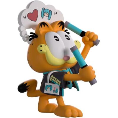 YouTooz Hatsune Miku x Garfield Figura de Vinilo Miku Concert Garfield, 13 cm YouTooz Hatsune Miku x Garfield Figura de Vinilo Miku Concert Garfield, 13 cm