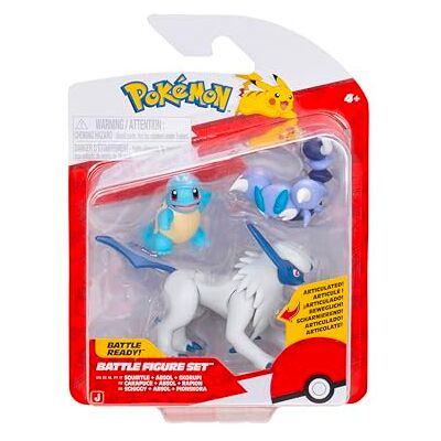 Pokémon Battle Figure Juego de 3 Figuras de Batalla (5 cm y Skorupi y Absol de 7,5 cm) Pokémon Battle Figure Juego de 3 Figuras de Batalla (5 cm y Skorupi y Absol de 7,5 cm)