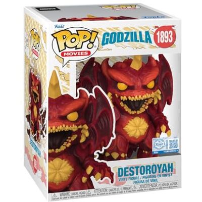 Funko Pop! Movies: Godzilla Destoroyah RF Destroyah Exclusiva Amazon Figura de Vinilo Coleccionable Idea de Regalo Mercancia Oficial Juguetes para Niños y Adultos Movies Fans Funko Pop! Movies: Godzilla Destoroyah RF Destroyah Exclusiva Amazon Figura de Vinilo Coleccionable Idea de Regalo Mercancia Oficial Juguetes para Niños y Adultos Movies Fans