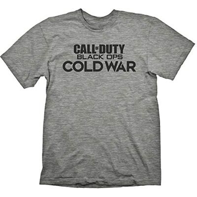 Gaya Entertainment Call of Duty: Cold War Camiseta "Logo" Gris XL Gaya Entertainment Call of Duty: Cold War Camiseta "Logo" Gris XL