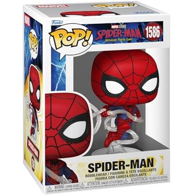 Funko POP! Marvel: Spider-Man Brand New Day Spider-Man Figura de vinilo coleccionable Idea de regalo Mercancía oficial Juguetes para niños y adultos Figura modelo para coleccionistas Funko POP! Marvel: Spider-Man Brand New Day Spider-Man Figura de vinilo coleccionable Idea de regalo Mercancía oficial Juguetes para niños y adultos Figura modelo para coleccionistas