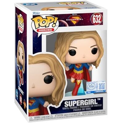 Funko Pop! Movie: Supergirl Amazon Exclusive Figura de Vinilo Coleccionable Idea de Regalo Mercancía Oficial Juguetes para niños y Adultos Figura Modelo para coleccionistas y exhibición Funko Pop! Movie: Supergirl Amazon Exclusive Figura de Vinilo Coleccionable Idea de Regalo Mercancía Oficial Juguetes para niños y Adultos Figura Modelo para coleccionistas y exhibición