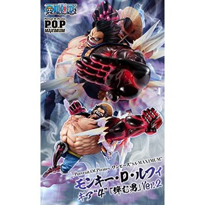 Megahouse - Figura Monkey D. Luffy Sa Maximum Portrail of Pirates One Piece 33cm Muñecos acción, Multicolor (133747) Megahouse - Figura Monkey D. Luffy Sa Maximum Portrail of Pirates One Piece 33cm Muñecos acción, Multicolor (133747)