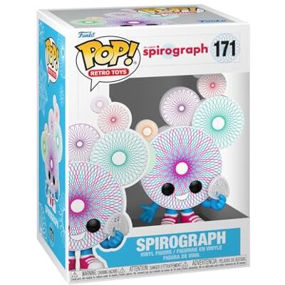 Funko Pop! Games: Spirograph 1 in 6 Chance of Receiving The Rare Chase Variant Styles May Vary Figura de Vinilo Coleccionable Idea de Regalo Mercancía Oficial Funko Pop! Games: Spirograph 1 in 6 Chance of Receiving The Rare Chase Variant Styles May Vary Figura de Vinilo Coleccionable Idea de Regalo Mercancía Oficial