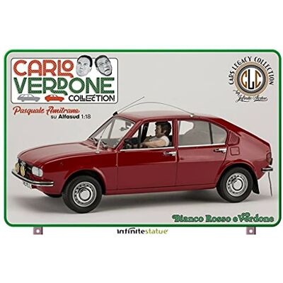 Infinite Statue AMITRANO ALFASUD Alfa 1:18 Resin Car Carlo Verdone Infinite Statue AMITRANO ALFASUD Alfa 1:18 Resin Car Carlo Verdone