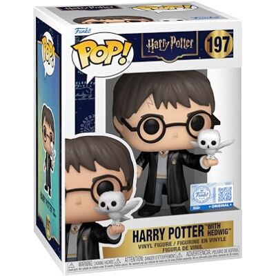 Funko Pop! & Buddy: Harry Potter Harry with Hedwig- Figura de Vinilo Coleccionable Idea de Regalo Mercancia Oficial Juguetes para Niños y Adultos Fantasy Fans Funko Pop! & Buddy: Harry Potter Harry with Hedwig- Figura de Vinilo Coleccionable Idea de Regalo Mercancia Oficial Juguetes para Niños y Adultos Fantasy Fans