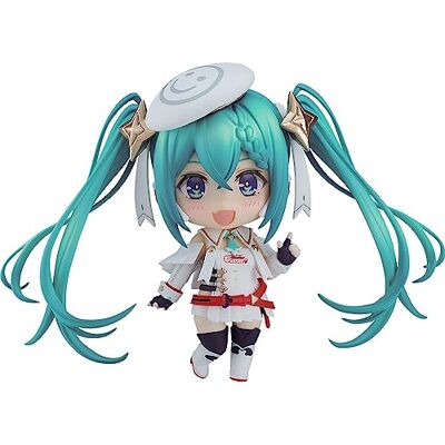 Good Smile Company Hatsune Miku GT Project Nendoroid Figura de Acción Racing Miku: 2023 Ver. 10 cm Good Smile Company Hatsune Miku GT Project Nendoroid Figura de Acción Racing Miku: 2023 Ver. 10 cm
