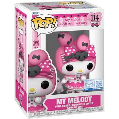 Funko Pop! Sanrio: Hello Kitty Kuromi 20th My Melody Figura de Vinilo Coleccionable Idea de Regalo Mercancía Oficial Juguetes para niños y Adultos Figura Modelo para coleccionistas Funko Pop! Sanrio: Hello Kitty Kuromi 20th My Melody Figura de Vinilo Coleccionable Idea de Regalo Mercancía Oficial Juguetes para niños y Adultos Figura Modelo para coleccionistas
