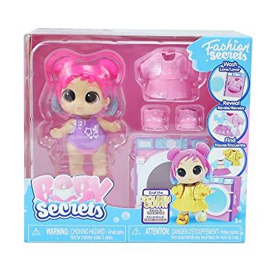 Bizak Baby Secrets Hora del Lavabo Sorpresa, Figura bebé con Accesorios, Ropa, Lavadora, Zapatos Estrellitas (63242176) Bizak Baby Secrets Hora del Lavabo Sorpresa, Figura bebé con Accesorios, Ropa, Lavadora, Zapatos Estrellitas (63242176)