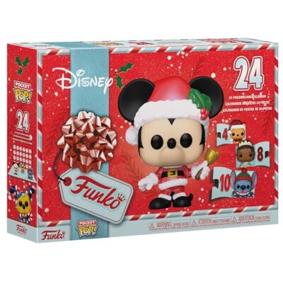Funko Pocket Pop! Countdown Calendar: Disney Calendario de Adviento 24 días de sorpresas Coleccionable Vinyl Mini Figures Caja misteriosa Idea de Regalo Cuenta atrás de Navidad Funko Pocket Pop! Countdown Calendar: Disney Calendario de Adviento 24 días de sorpresas Coleccionable Vinyl Mini Figures Caja misteriosa Idea de Regalo Cuenta atrás de Navidad