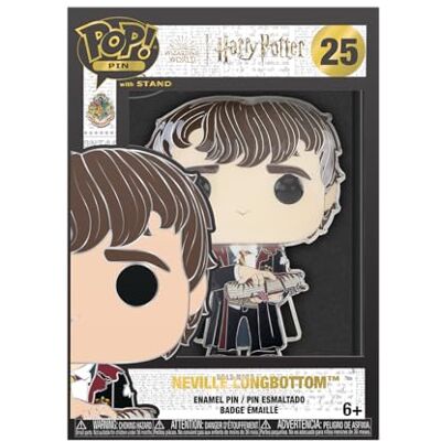 Funko Large Pop! Enamel Pin Harry Potter POA 20th Neville Longbottom- Pins de Esmalte Broche Coleccionable para Mochilas Y Bolsos Idea de Regalo Mercancia Oficial Funko Large Pop! Enamel Pin Harry Potter POA 20th Neville Longbottom- Pins de Esmalte Broche Coleccionable para Mochilas Y Bolsos Idea de Regalo Mercancia Oficial