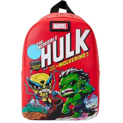 Funko Loungefly Pop! MINIBK: Marvel Wolverine Wolverine 50TH Anniversary Comic Action X-Men Bolso Coleccionable Idea de Regalo- Mercancia Oficial para Chicos, Chicas Hombres y Mujeres Funko Loungefly Pop! MINIBK: Marvel Wolverine Wolverine 50TH Anniversary Comic Action X-Men Bolso Coleccionable Idea de Regalo- Mercancia Oficial para Chicos, Chicas Hombres y Mujeres