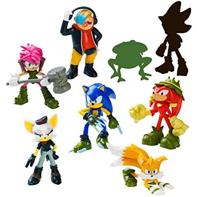 Bizak Sonic Prime Pack de 8 Figuras de 6,5 cm de Alto, en Caja Deluxe Que Incluye 2 Figuras Sorpresa exclusivas Surtido 1 () Bizak Sonic Prime Pack de 8 Figuras de 6,5 cm de Alto, en Caja Deluxe Que Incluye 2 Figuras Sorpresa exclusivas Surtido 1 ()