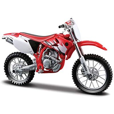 Maisto Yamaha YZ450F Motocicleta escala 1:18 Réplica coleccionable increíblemente detallada, color rojo Maisto Yamaha YZ450F Motocicleta escala 1:18 Réplica coleccionable increíblemente detallada, color rojo