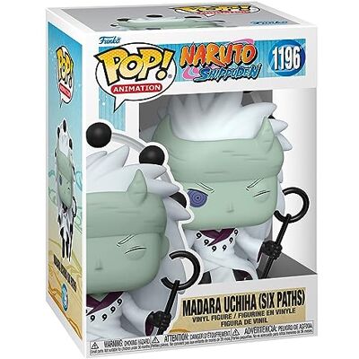 Funko Pop! Animation: Naruto Shippuden Madara Uchiha (Sage of Six Paths) #1196 Vinyl Figure, 58009 Funko Pop! Animation: Naruto Shippuden Madara Uchiha (Sage of Six Paths) #1196 Vinyl Figure, 58009