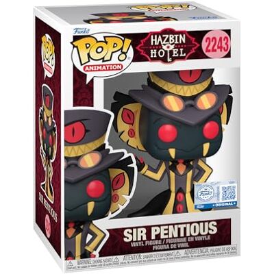 Funko Pop! Animation: Hazbin Hotel Sir Pentious 1 in 6 Chance of Receiving The Rare Chase Variant Styles May Vary Figura de Vinilo Coleccionable Idea de Regalo Mercancía Oficial Funko Pop! Animation: Hazbin Hotel Sir Pentious 1 in 6 Chance of Receiving The Rare Chase Variant Styles May Vary Figura de Vinilo Coleccionable Idea de Regalo Mercancía Oficial