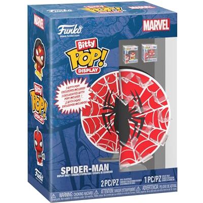 Funko Bitty Pop! Display: Spider-Man Web with Spider-Woman and Spider-Punk Figura de Vinilo Coleccionable Idea de Regalo Mercancía Oficial Juguetes para niños y Adultos Funko Bitty Pop! Display: Spider-Man Web with Spider-Woman and Spider-Punk Figura de Vinilo Coleccionable Idea de Regalo Mercancía Oficial Juguetes para niños y Adultos