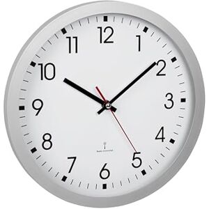 TFA Dostmann Reloj de Pared analógico inalámbrico , 30 cm de diámetro, con segundero, Cubierta de Cristal, Esfera Grande, para Cocina, salón, Oficina, Reloj de Pared Redondo, 30 x 4,3 cm, TFA Dostmann Reloj de Pared analógico inalámbrico , 30 cm de diámetro, con segundero, Cubierta de Cristal, Esfera Grande, para Cocina, salón, Oficina, Reloj de Pared Redondo, 30 x 4,3 cm,