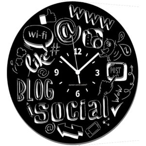 Instant Karma Clocks Reloj de Pared Blogger Redes sociales Idea Regalo Amantes Internet Instant Karma Clocks Reloj de Pared Blogger Redes sociales Idea Regalo Amantes Internet